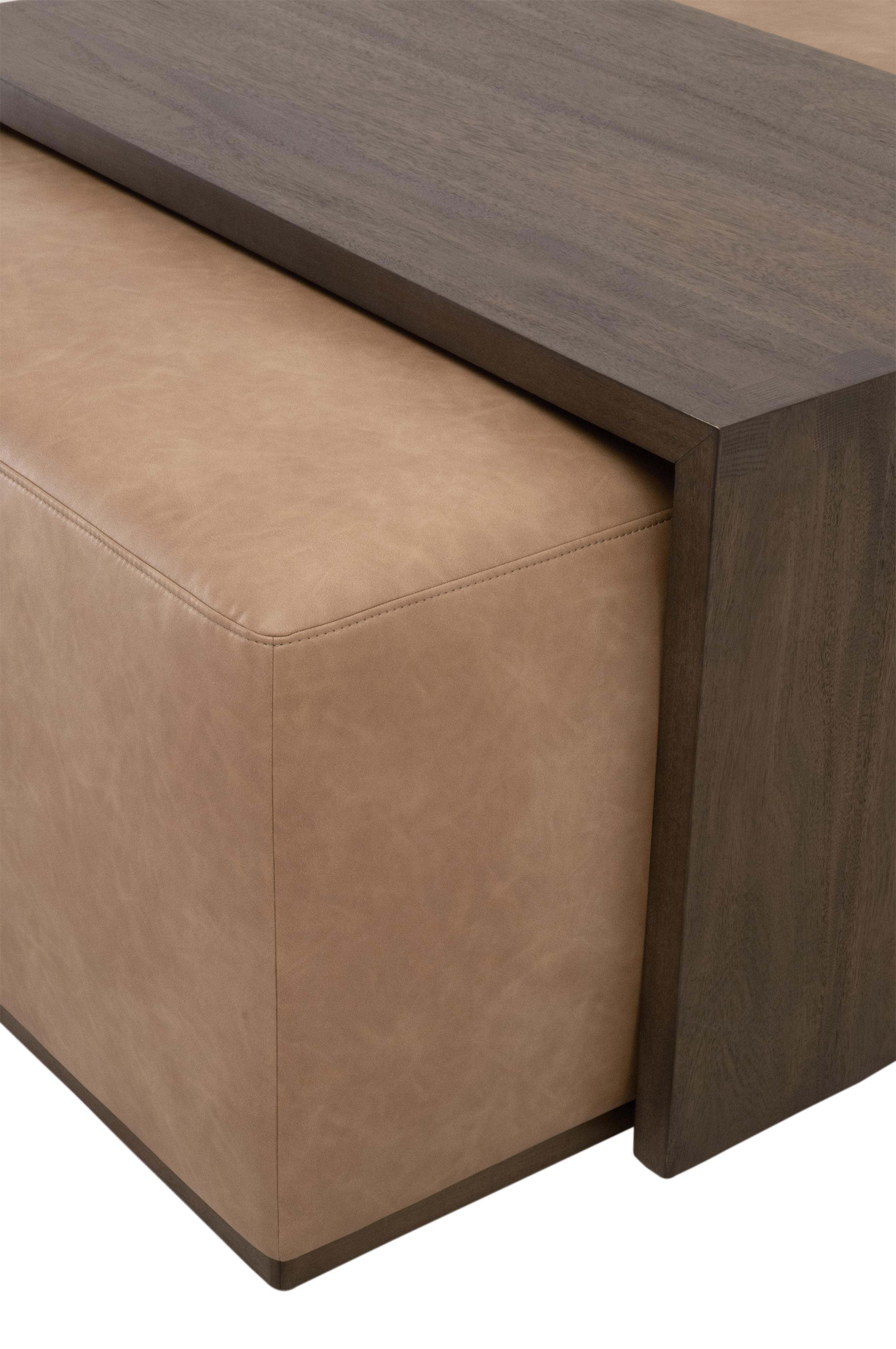 Dovetail Upholstered Coffee Table | Essentials For Living
