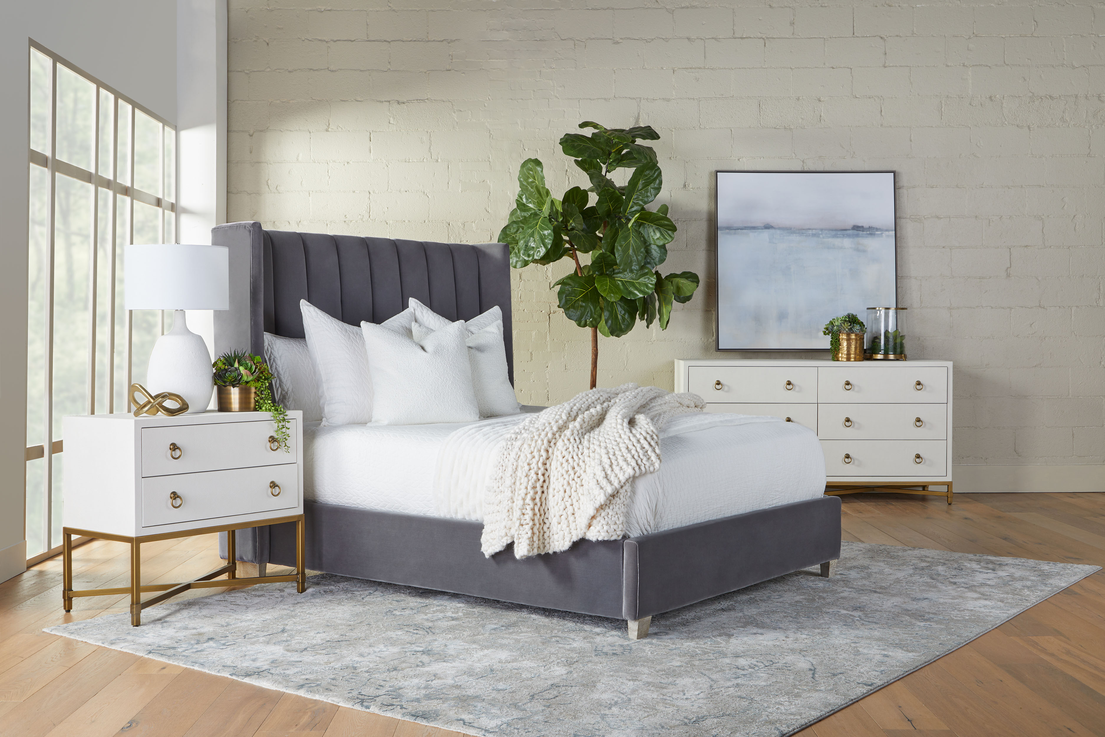 Strand Shagreen 6-Drawer Double Dresser | Essentials For Living