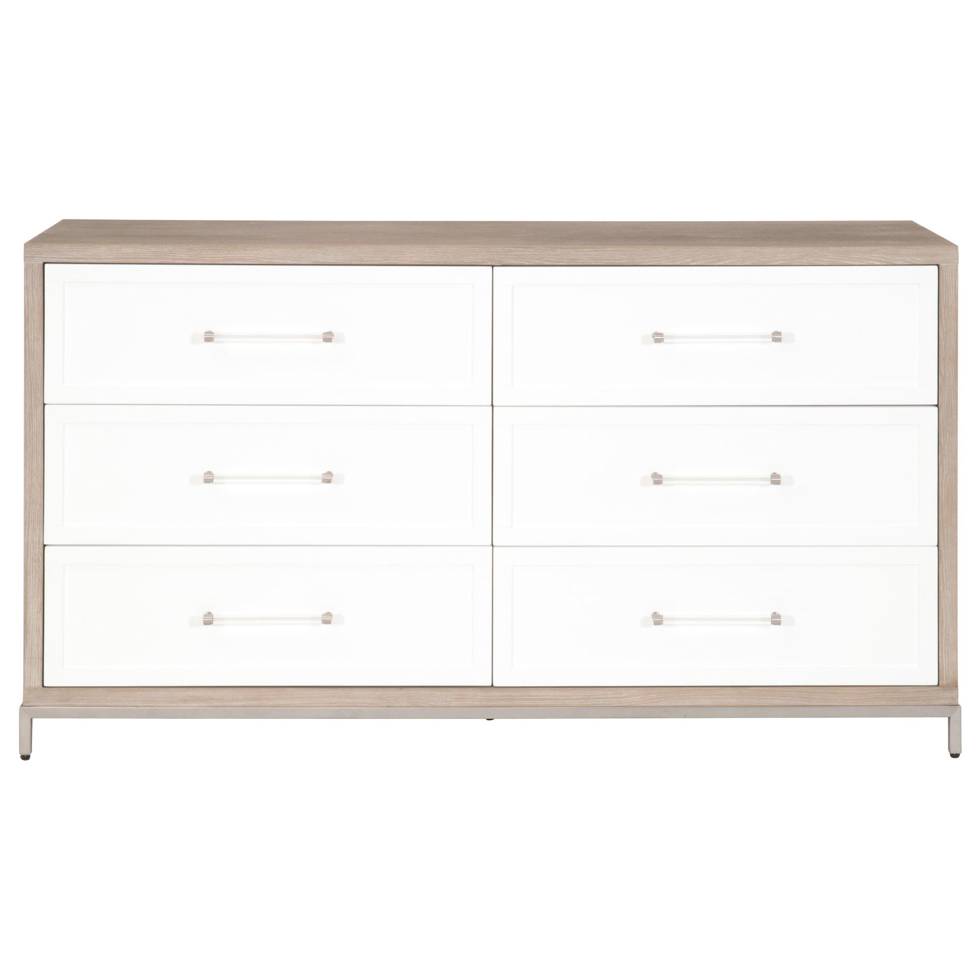 chinese dress ladies Stella 6-Drawer Double Dresser