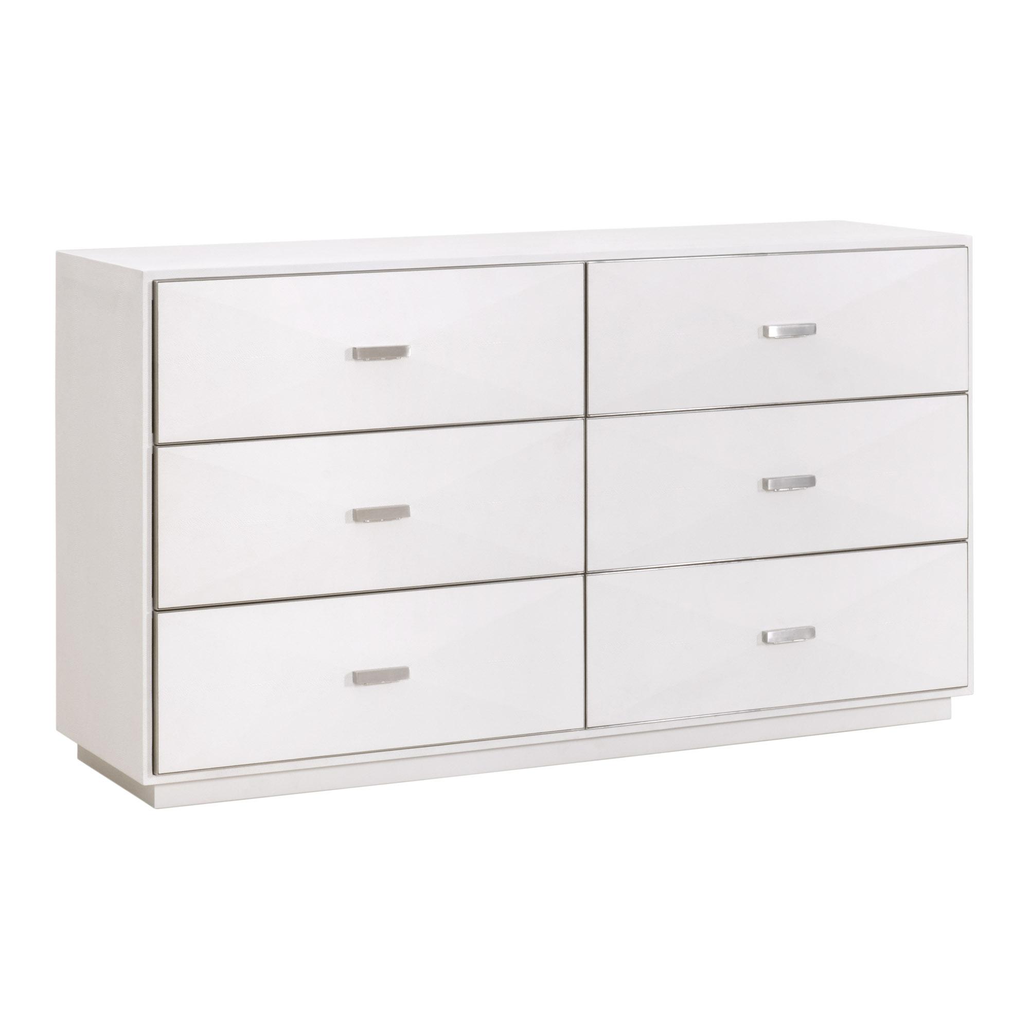 ivory shagreen dresser CB2 IVORY SHAGREEN EMBOSSED HIGH DRESSER